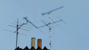 Antenne Yagi 144/430 MHz argentée 9,5/11,5 dB pour la communication - Product Image 2