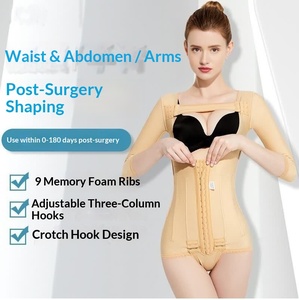 Thin Spandex Waist <strong>and</strong> Abdomen Ring Blister Body Bodysuit Mother's Hip Beauty Waistband <strong>Arm</strong> After Liposuction - Product Image 2