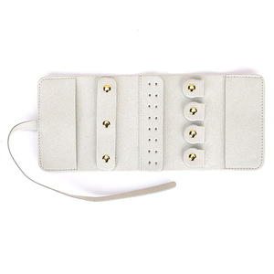 Astuccio Portatile di Lusso per Gioielli da Viaggio, <span class=keywords><strong>Pochette</strong></span> per Donne con Porta Orecchini, Dimensioni Personalizzabili - Product Image 5