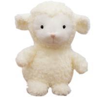 Série Curly pour l'exportation, Adorables jouets en peluche super doux, décorations d'anniversaire pour enfants, poussins, canards, agneaux, poupées pour machine à griffes