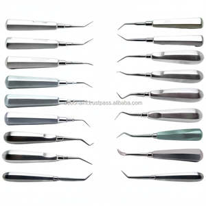 Elevadores dentales Juego de 16 instrumentos quirúrgicos de extracción de dientes de acero Kit CE Certificado Cirugía oral Elevadores de raíz para dentistas - Product Image 1