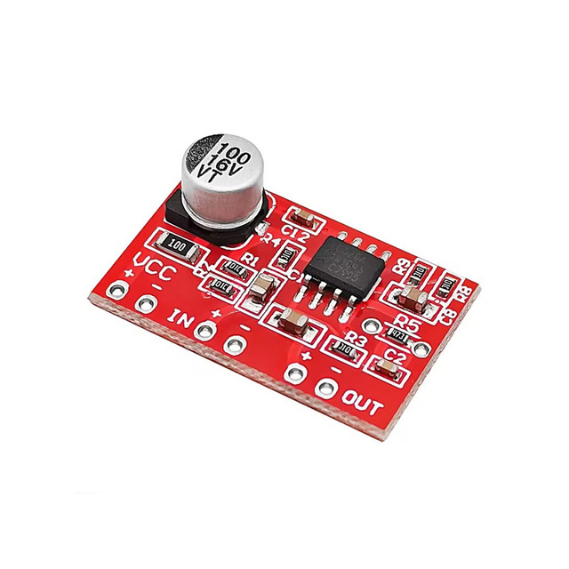 AD828 Dynamic Microphone Stereo Preamplifier Board Audio Amplification Module DIY Audio Modification Accessories
