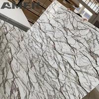 Amer OEM Vente en gros Panneau d'agate blanche neige naturelle Agate transparente en marbre Prix Tv Panneau d'agate rétroéclairé mural