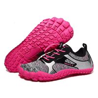 Chaussures aquatiques en caoutchouc personnalisées, chaussures de plage pieds nus, chaussures de natation à cinq doigts à bout large pour piscine, pêche, rivière