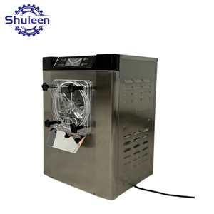 Machine à crème glacée dure automatique avec dissipation de chaleur, modèle commercial pour restaurants et usage domestique sur table - Product Image 1