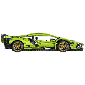 فعالة من حيث التكلفة بناية في لام بورغيني في سباق فائق الجودة للأطفال البالغين من البلاستيك المتوافق مع الطوب - Product Image 6