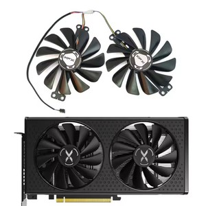 Nuevo 1 lote de ventilador GPU para <span class=keywords><strong>XFX</strong></span> RX <span class=keywords><strong>6600</strong></span> 6600XT 8GB Speedster SWFT <span class=keywords><strong>6600</strong></span> Core, ventilador de refrigeración para tarjeta de vídeo, 1 lote, FY09010M12LPA RX 210 <span class=keywords><strong>XT</strong></span> - Product Image 1