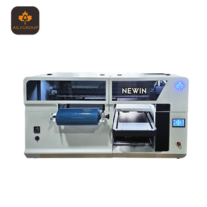 Stampante Flatbed UV A3 Multifunzione LED UV/UV DTF Colore+Bianco+Vernice per Cover di Telefono, Vetro, Bottiglie Cilindriche, Stampante UV Piccola Multistrato - Product Image 1