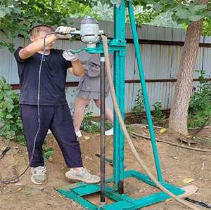 เครื่องเจาะบ่อน้ำแบบหมุนไฟฟ้าขนาดเล็ก พกพาสะดวก กำลังไฟ 1500 วัตต์ ความลึก 80 เมตร สำหรับเจาะน้ำในประเทศจีน ราคาพิเศษ - Product Image 3