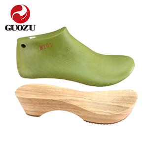 Zoccoli Classici in <span class=keywords><strong>Legno</strong></span> con Suola a Zeppa, Prodotto in Gomma Fatto a Mano ODM - Product Image 6
