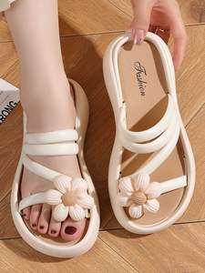 Sandalias Antideslizantes de Verano para <span class=keywords><strong>Mujer</strong></span> 2025, Nuevas Sandalias de Playa Casuales con <span class=keywords><strong>Suela</strong></span> Gruesa, Chanclas Modernas para <span class=keywords><strong>Mujer</strong></span>, Pantuflas Cómodas para el Hogar - Product Image 2