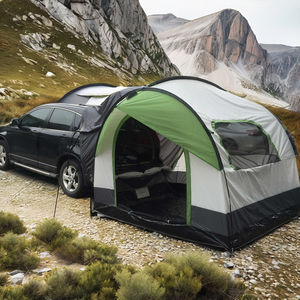 Haute qualité Portable extérieur voiture arrière tente SUV <span class=keywords><strong>Van</strong></span> auvents Double automatique caractéristiques acier aluminium Camping - Product Image 2