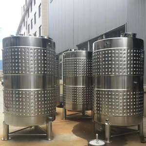 Cuve de fermentation de vin de raisin certifiée ISO 200L-500L pour les composants PLC de vin de mûre de cerise de prune de cidre et de Sloe Gin - Product Image 3