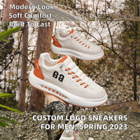 Chaussures de skate pour hommes, design personnalisé, printemps/été, logo, empeigne en mesh, semelle intérieure en EVA, amorti pour la marche et le skate, 2026