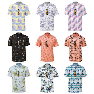 2025 venta al por mayor personalizado 100% poliéster alta calidad polos de secado rápido transpirable sublimado de talla grande camisetas de hombre - Product Image 3