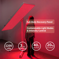 Panneau de luminothérapie LED rouge REDSKY mural de 70 pouces, 6000W, pour tout le corps, avec chauffage et prise US, pour utilisation à domicile ou en salle de sport