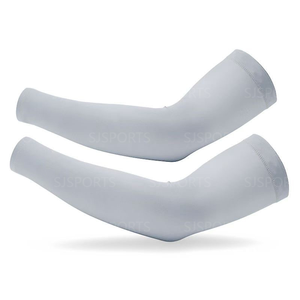 Nuovo manicotto di seta di ghiaccio protezione solare protezione solare maniche Anti-Slip per uomo donne copriscarpe per braccioli Outdoor Cool Sport ciclismo Golf - Product Image 4
