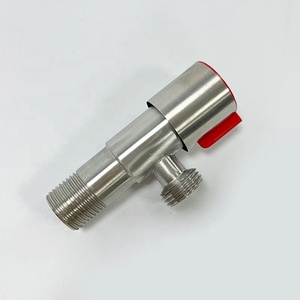 Hot Bán 304 Thép Không Gỉ Tam Giác Van Hộ Gia Đình G1/2 Nước Nóng Và Lạnh Van Dừng Van Phụ Kiện Nhà Bếp - Product Image 6