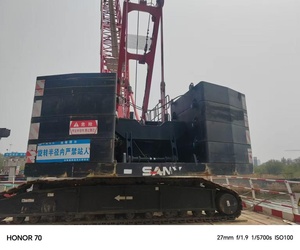 Grue sur chenilles Sany 135t SCC1350 avec fonction de chute libre, modèles d'occasion SCC750A-6, SCC850A-6, SCC1250E, SCC1350, SCC2600, SCC3200A - Product Image 2