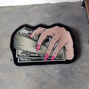 Alfombra de nailon personalizada con diseño de dólar y discoteca, alfombra Money <span class=keywords><strong>Hype</strong></span> <span class=keywords><strong>Beast</strong></span>, alfombra grande para pie - Product Image 6