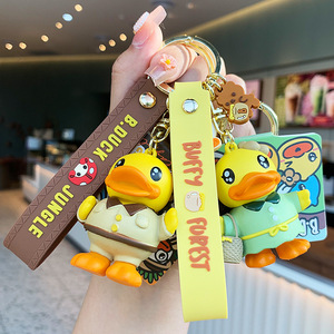 <span class=keywords><strong>2025</strong></span> mới bán buôn nóng bán Vàng vịt Mặt dây chuyền cao su PVC mềm khuyến mại Quà Tặng phim hoạt hình vịt <span class=keywords><strong>Keychain</strong></span> sẵn sàng để tàu - Product Image 4