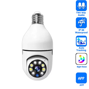 Cámara de Seguridad Interior Inteligente Inalámbrica con WiFi de 8MP, Ángulo Amplio de 180°, Intercomunicador, Visión Nocturna HD 1080P, Sensor CMOS - Product Image 2