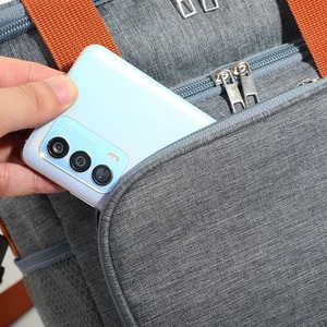 Grand sac isotherme portable <span class=keywords><strong>Oxford</strong></span> pour le déjeuner, les pique-niques, le camping, la plage, sac isotherme avec bandoulière, porte-bière avec <span class=keywords><strong>poignée</strong></span> - Product Image 5