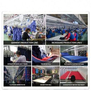 Veste décontractée matelassée en duvet avec logo personnalisé pour homme, imperméable, coupe-vent, en polaire, rembourrée, en coton, patchwork, pour l'hiver - Product Image 5