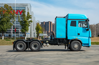 Camión Eléctrico de 14 Toneladas de Marca Líder, Modelo Compuesto SE861kWh, Semirremolque con Suspensión Neumática 6x4, Batería de 861kWh (Lado Izquierdo)