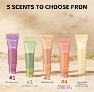 <span class=keywords><strong>Baume</strong></span> à lèvres naturel repulpant au goût fruité, à la cire d'abeille, hydratant végétalien en gros, marque privée - Product Image 6