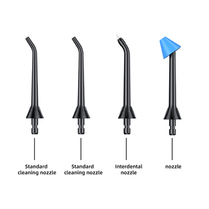 Flosser DE AGUA DE VIAJE inalámbrico portátil Mini limpiador de dientes 5 boquillas IPX7 tanque telescópico impermeable batería irrigador Oral - Product Image 5