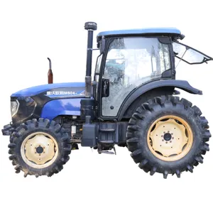 Used 4x4 Foton lovol M904-A 90hp 4WD farm tractor optional with agricultural tools