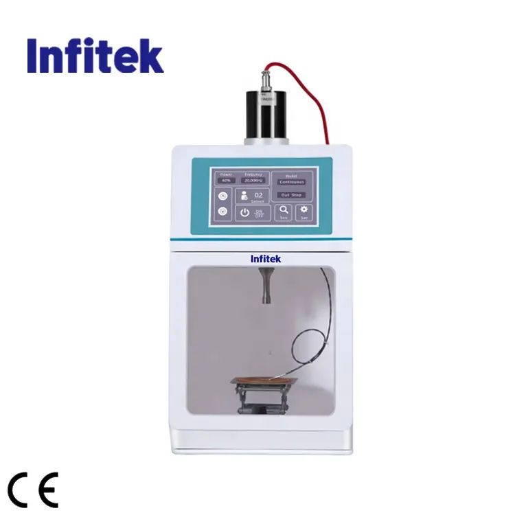 इंफिटेक अल्ट्रासोनिक प्रोसेसर स्वचालित आयाम मुआवजा अल्ट्रासोनिक सेल विघटनकारी