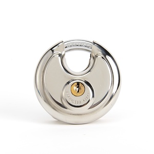 Ingrosso su misura 304 in acciaio inox blocco a disco rotondo lucchetto chiave sblocca impermeabile e antifurto finitura durevole e lucida - Product Image 3