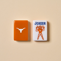 Pra-penjualan: Set Mahjong Universitas Texas & Set Mahjong Universitas Negara Bagian Mississippi Universitas Texas