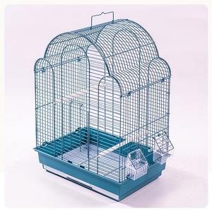 Premium Ventilated Aviary Cage for Small Birds - Durable Iron Cage with <strong>Seed</strong> Catcher for <strong>Budgies</strong>, Lovebirds, Mynah Birds - Product Image 1