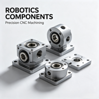 Support de montage pour robot, acier inoxydable usiné CNC de précision sur mesure pour pièces usinées