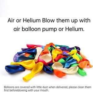 Ballons de fête en latex nacré de 10 pouces en gros pour décorations d'<span class=keywords><strong>anniversaire</strong></span>, Halloween, Noël, Nouvel An - Écologiques - Product Image 4