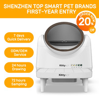 Novedad 2026: Arenero Automático para Gatos con Capacidad de 80L, Limpieza Automática, Nivelación de Arena y Función de Vaciado
