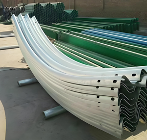 Barrera de Seguridad Vial de Acero Tipo <span class=keywords><strong>W</strong></span> para Carreteras con Superficie Galvanizada por Inmersión en Caliente y Reflectante de Grado Ingeniería para la Seguridad Vial - Product Image 1