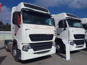 Nouveau Camion Tracteur Euro 5 Diesel Automatique 420 CV 6x4 A7 à Cabine Élevée et Plateau Extensible avec Attache - Product Image 5