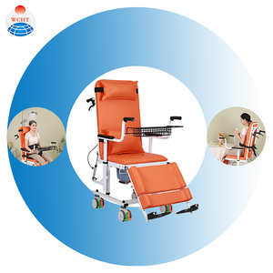 2024 baru kedatangan tahan air Commode kursi roda Bedpan pasien Transfer Bed esensial kamar mandi keselamatan peralatan rehabilitasi - Product Image 2