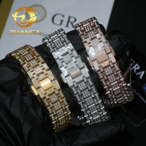 PROMOTION Superbes Pièces de Montre Diamant Moissanite VVS pour Boîtier et Bracelet de Montre GA2100, Lunette de Montre GA2100, Testeur de Diamant GRA Inclus - Product Image 6