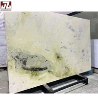 Dalle de marbre bleu poli de luxe italien, écologique, pour plan de toilette de salle de bain, plan de travail de cuisine et usage extérieur