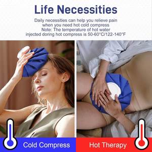 2 Bolsas Reutilizables para Terapia de Frío y Calor y Alivio del Dolor, Bolsa de Hielo Elástica Transpirable a Prueba de Fugas, 9 Pulgadas - Product Image 5