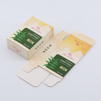 Caja de Papel Cosmético para Empaque de Jabón Personalizado Sin Pedido Mínimo