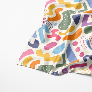 Nouveau tissu en polyester acétate soyeux imprimé antistatique, matériau satiné brillant pour la production de doublures de costumes - Product Image 3