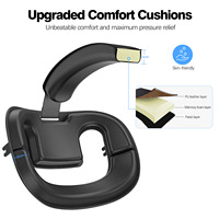 Sangle de tête pour Meta Quest 2, confort amélioré, expérience utilisateur optimisée avec coque durable, excellent accessoire de jeu