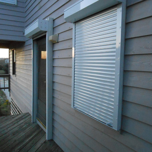 Volets anti-ouragan - Volets roulants <span class=keywords><strong>de</strong></span> sécurité électriques en aluminium <span class=keywords><strong>pour</strong></span> portes et fenêtres - Product Image 1