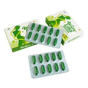 Capsules de fibres alimentaires à base de plantes pour le contrôle du poids – Soutien à la mise en forme et à l'amincissement du corps, certifié GMP, marque privée OEM - Product Image 1